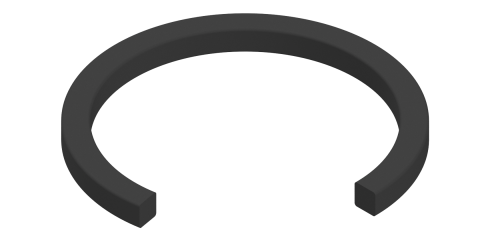 SQUARE CUT RING